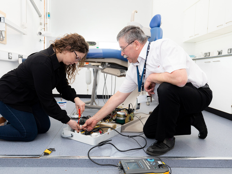 electric dental chair-easy maintance