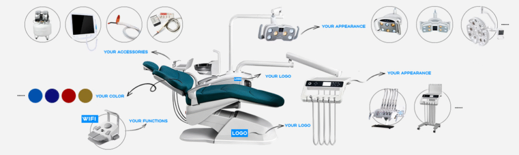 dental chair for sale-buddle package