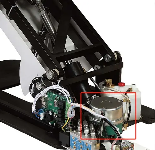 hydraulic dental chair