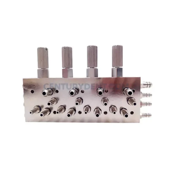 quadruple diaphragm valve